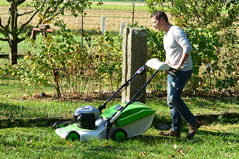 tondeuse électrique batterie guidon réglable confort